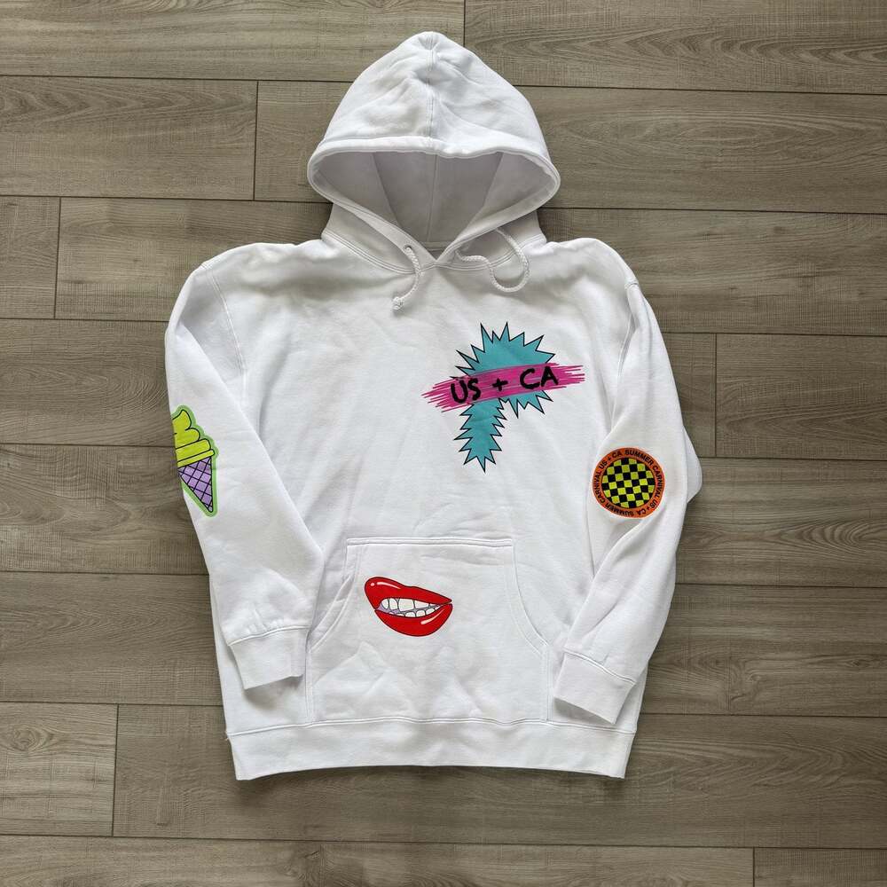 Pink Summer Carnival Tour Hoodie XL White Concert